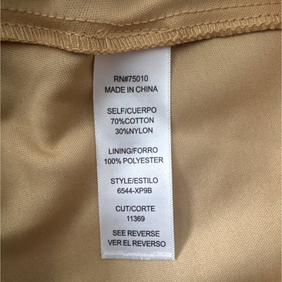 City Studio Navy Lace Fit & Flare Dress With Nude Lining Size 5 Cotton/Nylon Ble - Picture 4 of 5